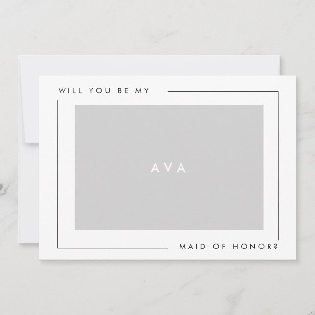 Anúncio Foto de Proposta Mínima de Madrinha de casamento M (Frente)