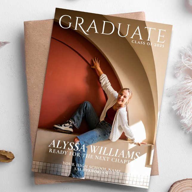 Anúncio Foto do Cobrir da Revista do Formando 2025 (Criador carregado)