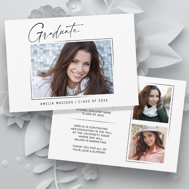 Anúncio Foto do Formando 3 de Script de Tinta Mínima Moder (Criador carregado)