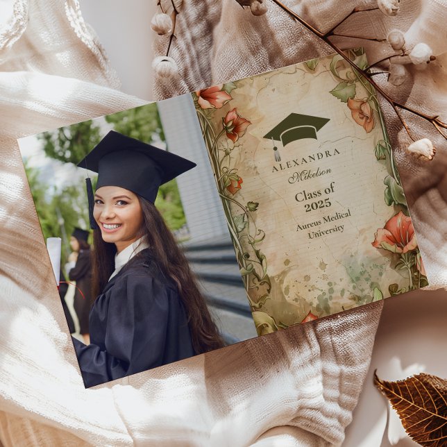 Anúncio Foto Elegante Festa de formatura de Sangue de Flor (Criador carregado)