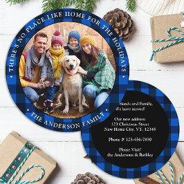 Anúncio Foto personalizada Novo feriado de Xadrez azul dom