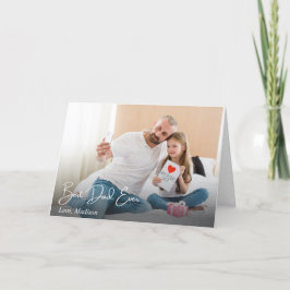 Anúncio Foto Personalizada Simples do Melhor Pai