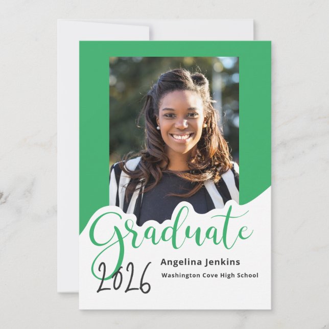 Anúncio Foto Simples Verde Whimsical 2025 (Frente)