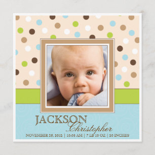 Anúncio Fotos do nascimento dois do bebé no azul + Pontos