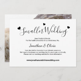 Anúncio Fotos em preto e branco de casamento menor com red