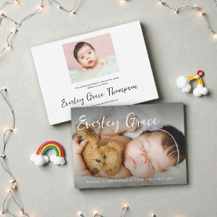 Anúncio Fotos Personalizadas de Bebê Nome com Grafia Elega