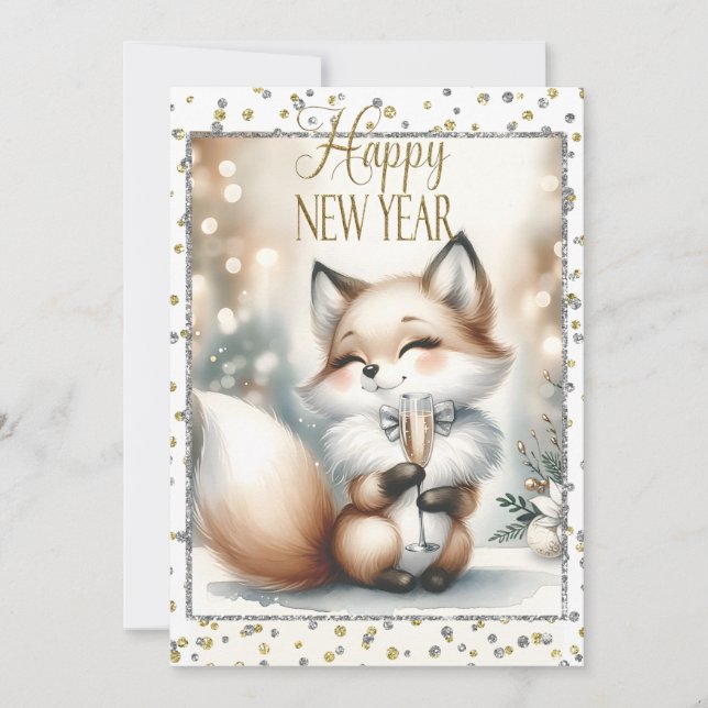 Anúncio Fox de Ano Novo de Natal (Frente)
