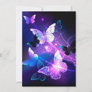 Anúncio Fundo com Borboletas Noturnas