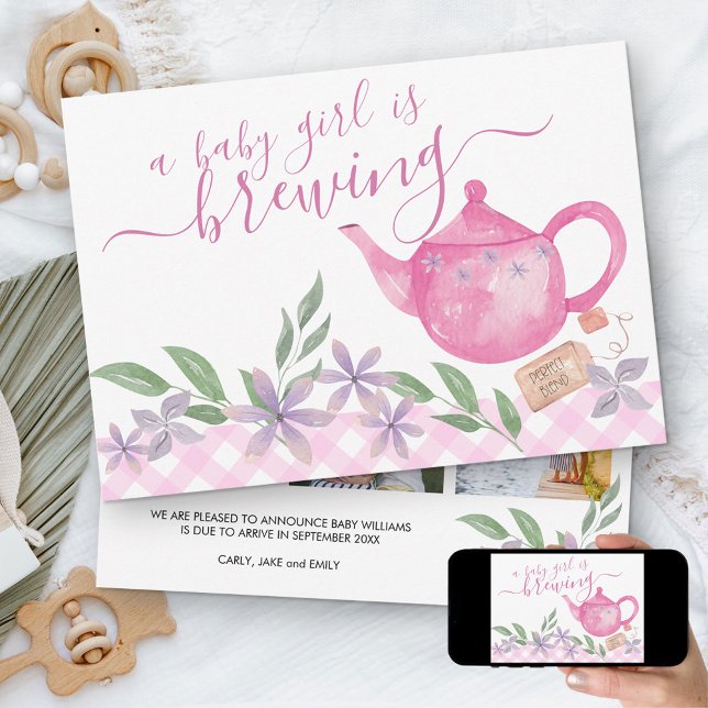 Anúncio Garota Bebê está criando 3 fotos de chaleira bonit (Criador carregado)