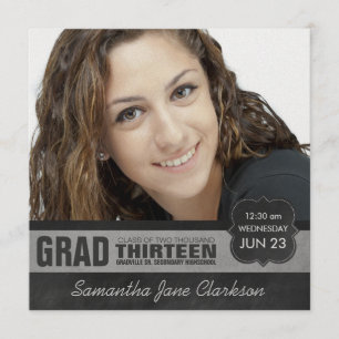 Anúncio Garota Graduada Moderna e Estilosa Foto Quadro Neg
