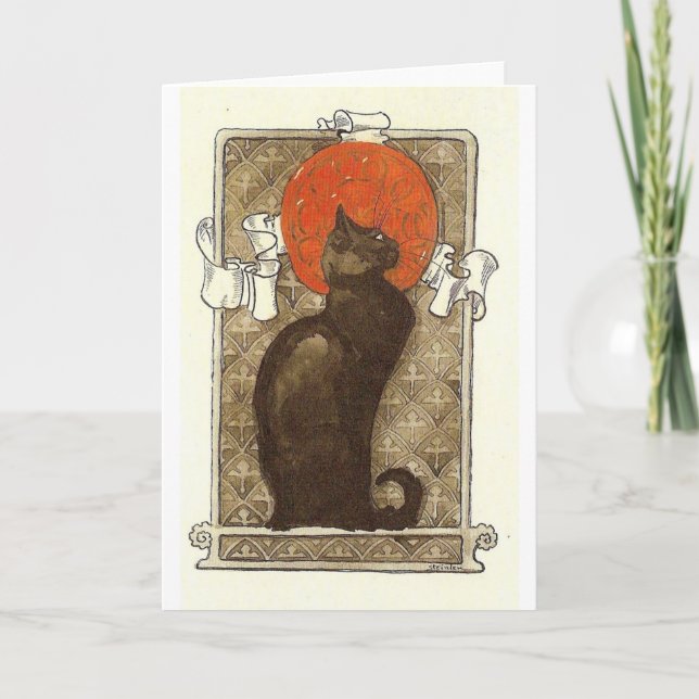 Anúncio Gato de Steinlein - Art Nouveau (Frente)