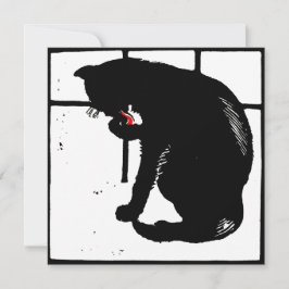 Anúncio Gato Negro de Animais da Exploração Vitoriana de M