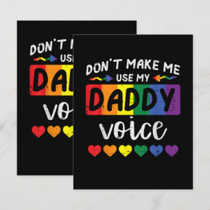 Anúncio Gay Não Me Faça Usar Voz De Pai
