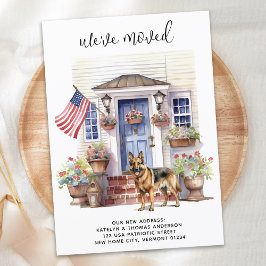 Anúncio German shepherd Patriótico Personalizado Cão em Mo