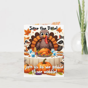 Anúncio Gobble até que possamos salvar a data