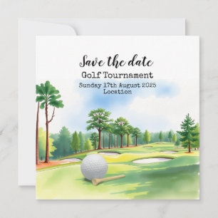 Anúncio Golf Salve a data Golf Tournament