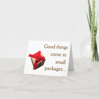 Anúncio Good Things Come in Small Packages