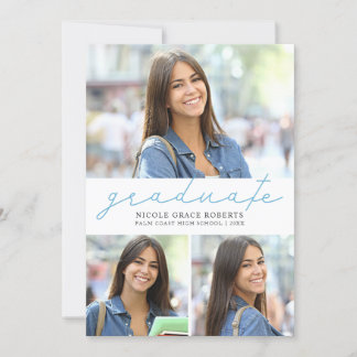 Anúncio Graduação - Colagem de 3 Fotos - Fácil Edição do S