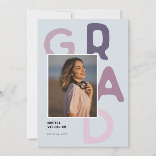 Anúncio Graduação da Tipografia de Pastel Roxo 2022