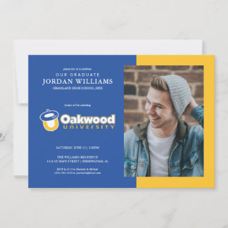 Anúncio Graduação da Universidade Oakwood