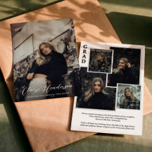 Graduação de Colagem de Fotos de Sobreposição de S