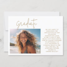 Graduação de Formando Moderno de Foto