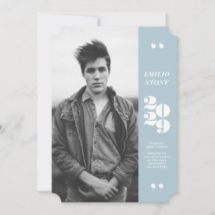 Anúncio Graduação de Formandos elegantes