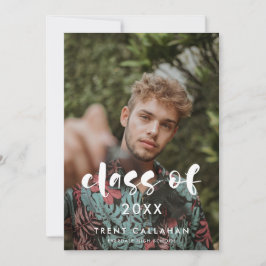 Anúncio Graduação de Foto - Classe de script moderno de 20