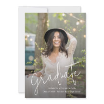 Graduação de Foto com Formando Mão-Escrita 2025