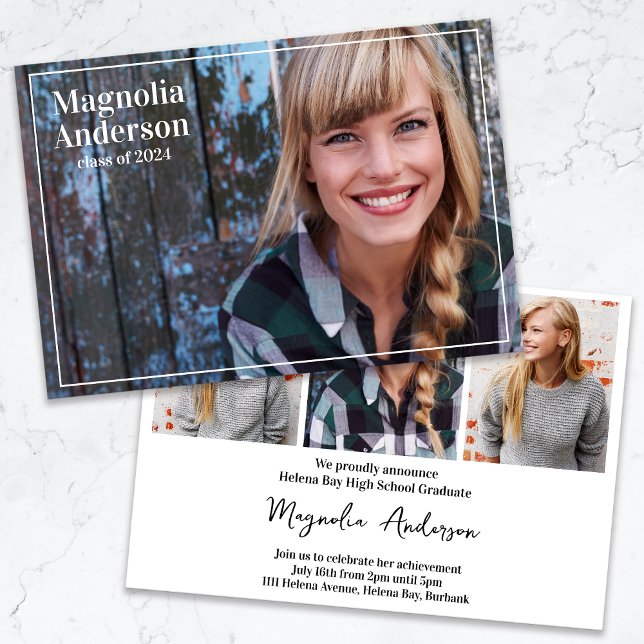 Anúncio Graduação de Foto de cheio (Criador carregado)