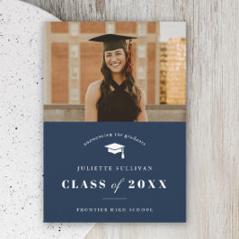 Anúncio Graduação de Foto de Tipo Mínimo