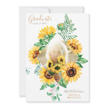 Graduação de Foto Dourada de Sunflower