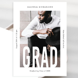 Anúncio Graduação de Foto Moderna do Tipo Um