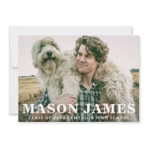 Graduação de Foto Moderna Simples