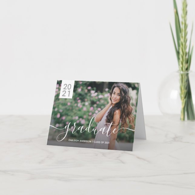 Anúncio Graduação de Foto Moderna Simples 2 (Frente)