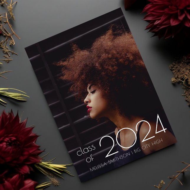 Anúncio Graduação de Foto Moderna Ultra Minimal em 2024 (Criador carregado)