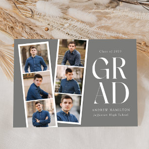 Anúncio Graduação de Fotografias com Cinza Moderna 6