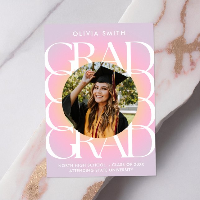 Anúncio Graduação de Fotos Moderna (Criador carregado)