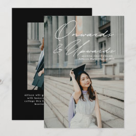 Anúncio Graduação de Fotos para a frente e para cima 2