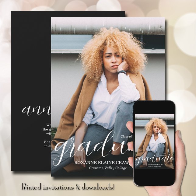 Anúncio Graduação de Sobreposição de Script de Tendy (Criador carregado)