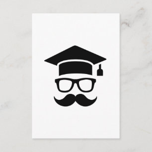 Anúncio Graduação do bigode estudante