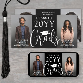 Anúncio Graduação Dupla 2 Formando Foto Coletiva Branca Pr