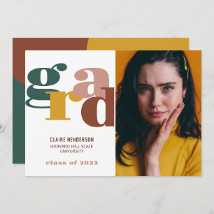 Anúncio Graduação em Negrito Retroativo Moderno com Forman