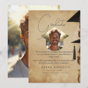 Anúncio Graduação Filho I Russo