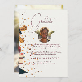 Anúncio Graduação Filho I Vermelho