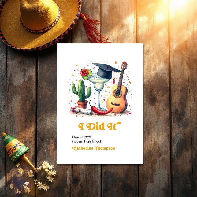 Anúncio Graduação - Foto Fiesta (Graduation Fiesta Photo Announcement)