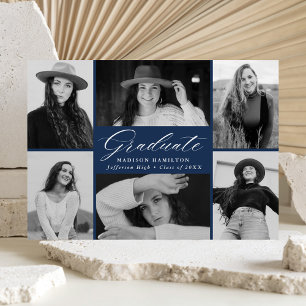 Anúncio Graduação Graceful Formando 6 Photo Collage
