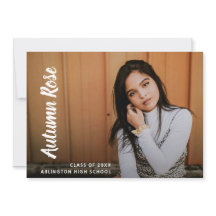 Graduação Moderna de Foto Simples