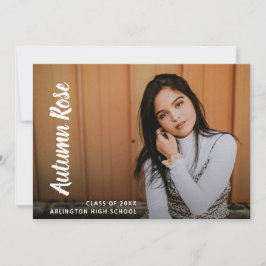 Anúncio Graduação Moderna de Foto Simples