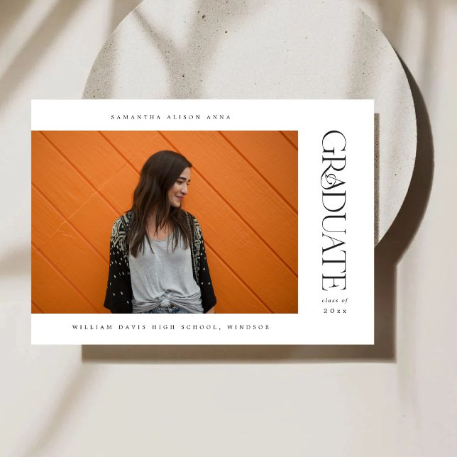 Anúncio Graduação Moderna e Elegante (Criador carregado)